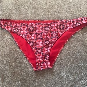 patterned bikini bottoms!